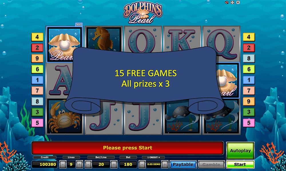 Dolphin's Pearl Bonuses Dolphin's Pearl Bonuses